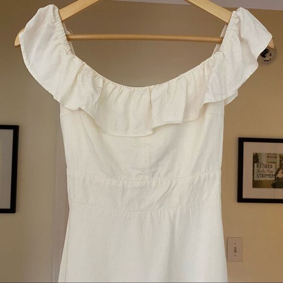 Zara Off Shoulder Mini Dress Size Medium - Picture 5 of 13